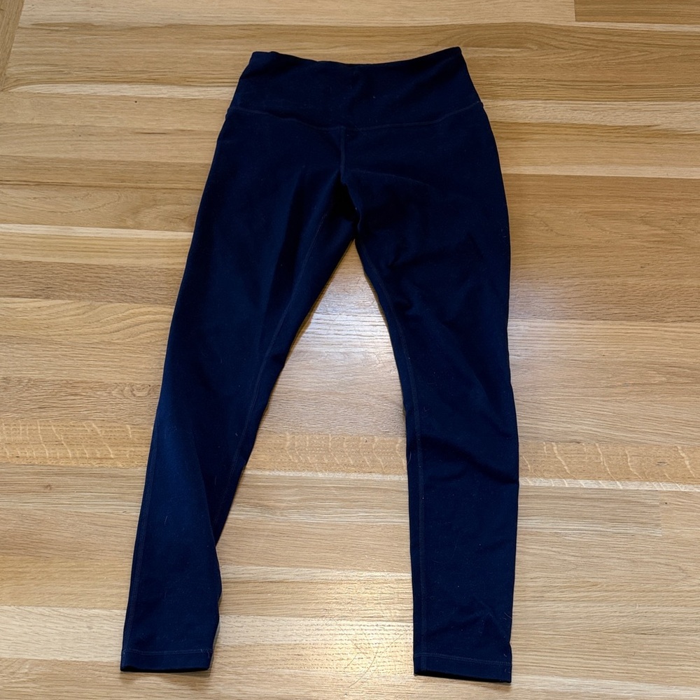 Zella Lived In High Waisted Navy Leggings